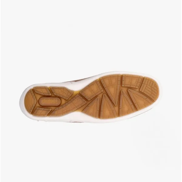 09050-64 Mens Slip-On Moccasins Beige